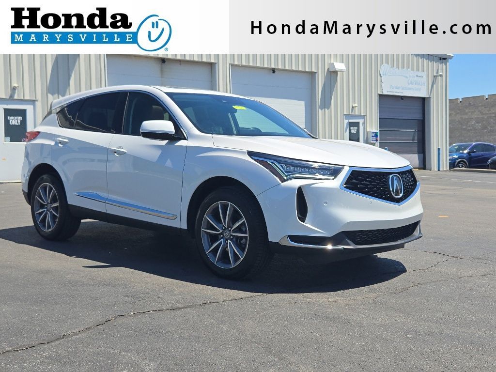 Platinum White Pearl 2024 Acura RDX SH-AWD with Technology Package SUV / Crossover All-Wheel Drive Automatic