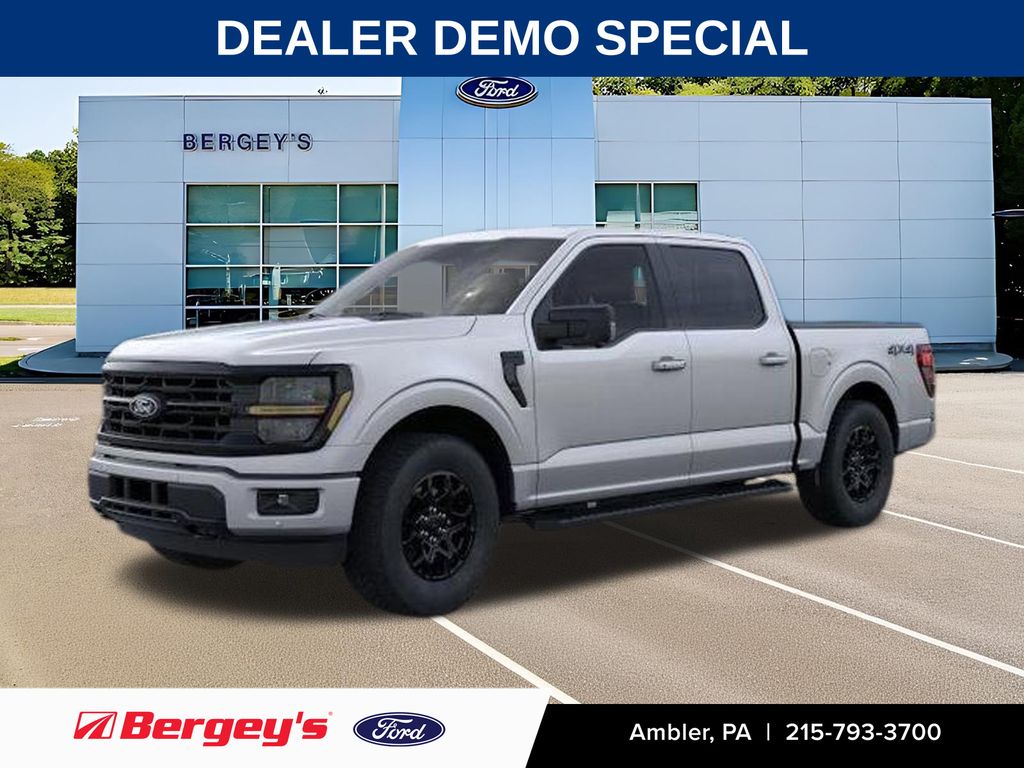 Iconic Silver Metallic 2026 Ford F-150 Pickup Truck Four-Wheel Drive Automatic