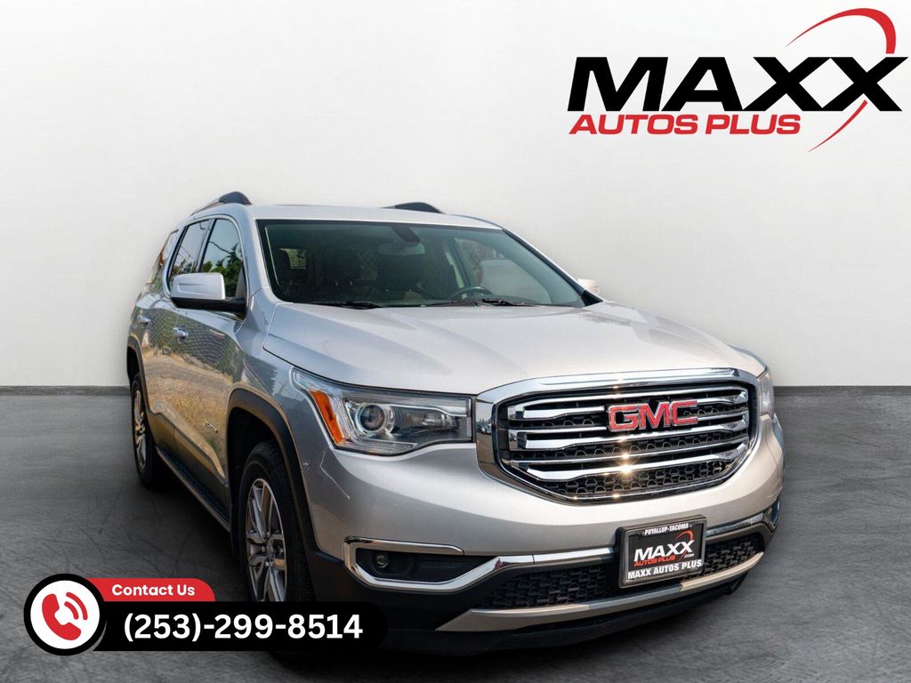 Silver 2019 GMC Acadia SUV / Crossover Four-Wheel Drive 6-Speed Automatic