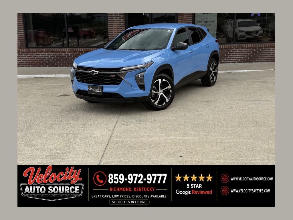 Fountain Blue 2024 Chevrolet Trax SUV / Crossover Front-Wheel Drive 6-Speed Automatic