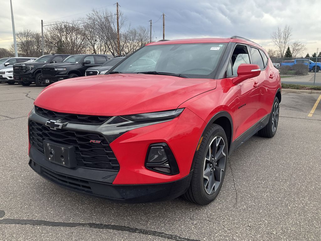 Red Hot 2019 Chevrolet Blazer RS AWD SUV / Crossover All-Wheel Drive 9-Speed Automatic