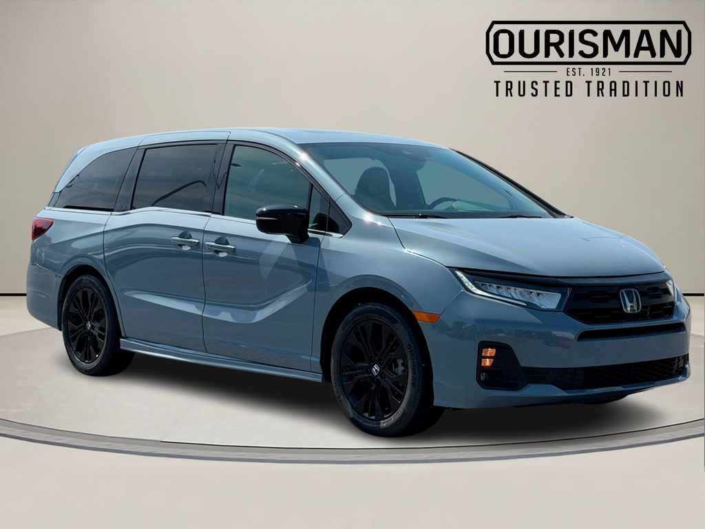 Sonic Gray Pearl 2025 Honda Odyssey Sport-L FWD Minivan Front-Wheel Drive Automatic