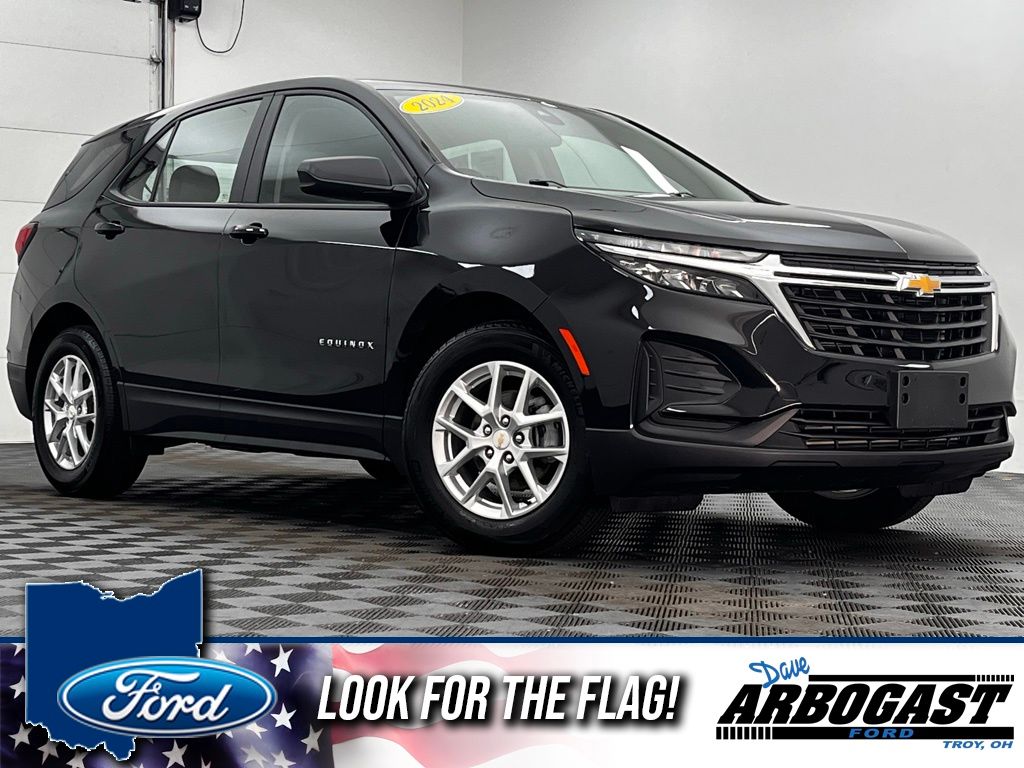 Mosaic Black Metallic 2024 Chevrolet Equinox LS FWD with 1LS SUV / Crossover Front-Wheel Drive 6-Speed Automatic Overdrive