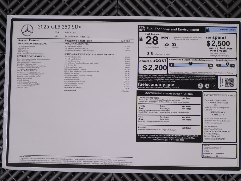 Thumbnail: 2026 Mercedes-Benz GLB - 9