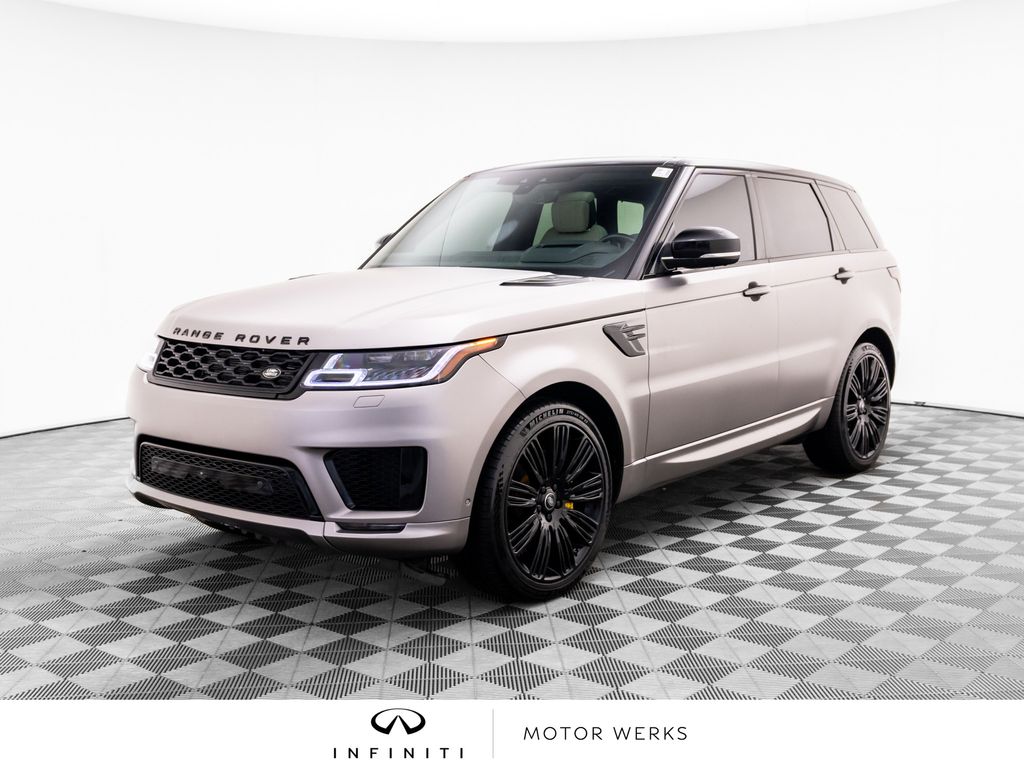 Flux Silver 2021 Land Rover Range Rover Sport P525 Autobiography AWD SUV / Crossover All-Wheel Drive 8-Speed Automatic