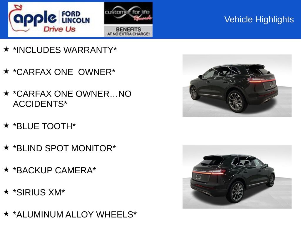 2022 Lincoln Nautilus Reserve