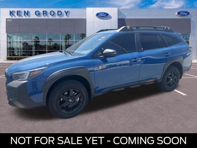 Geyser Blue 2025 Subaru Outback Wilderness AWD SUV / Crossover All-Wheel Drive Continuously Variable Transmission
