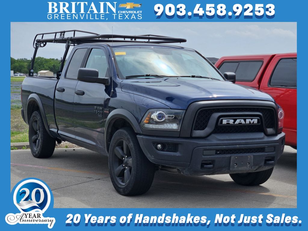 Patriot Blue Pearlcoat 2020 RAM 1500 Classic Warlock Quad Cab 4WD Pickup Truck Four-Wheel Drive 8-Speed Automatic
