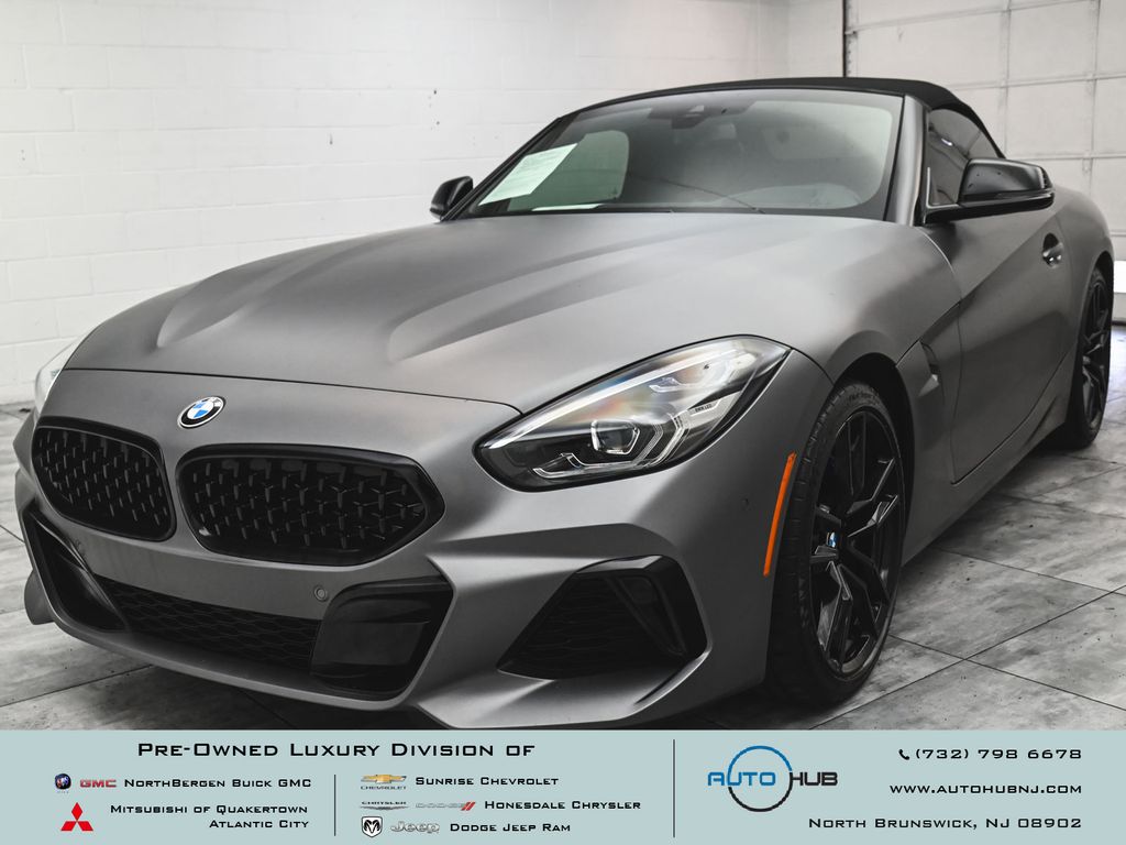 Frozen Gray II Metallic 2022 BMW Z4 M40i RWD Convertible Rear-Wheel Drive 8-Speed Automatic