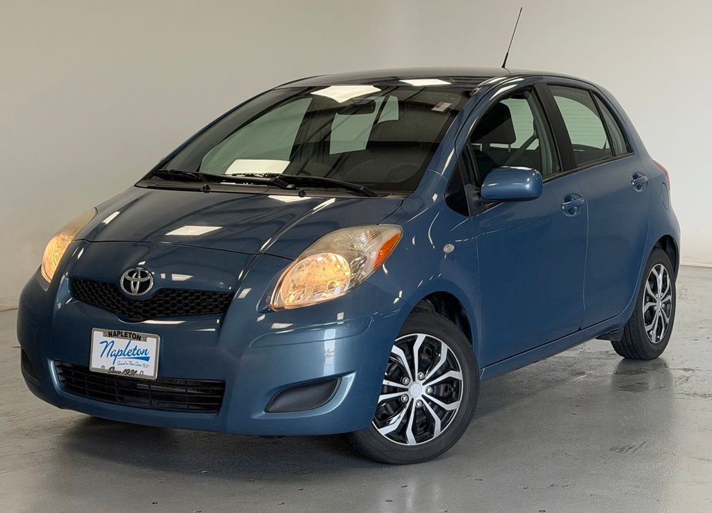 Bayou Blue Pearl 2010 Toyota Yaris   4-Speed Automatic