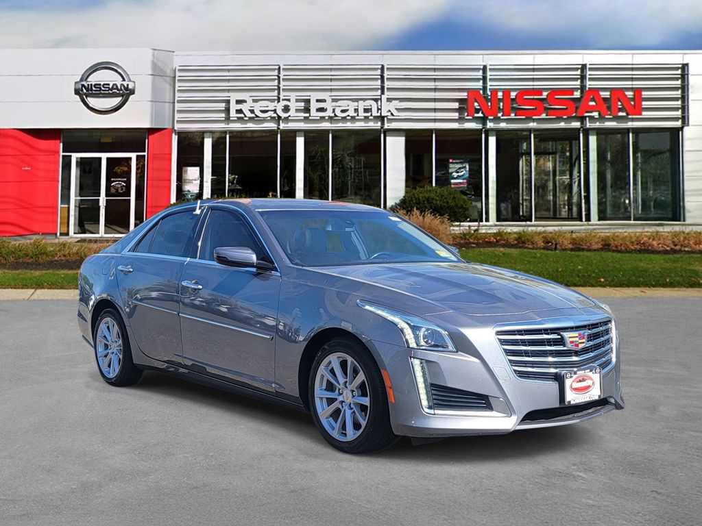 Gray (Satin Steel Metallic) 2018 Cadillac CTS 2.0T AWD Sedan All-Wheel Drive 8-Speed Automatic