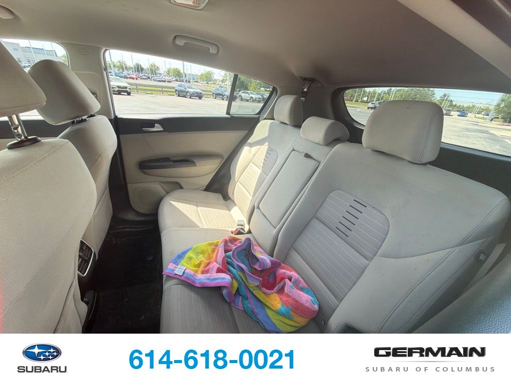 Used 2021 Blue Kia LX image 9