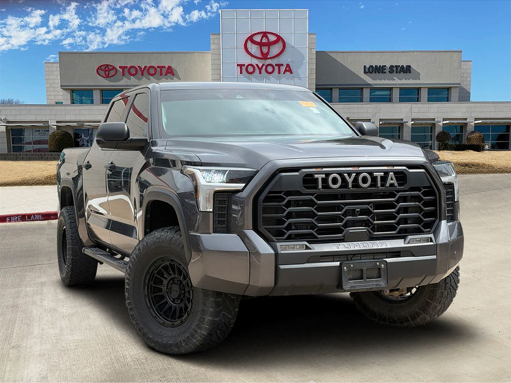 Magnetic Gray Metallic 2024 Toyota Tundra Pickup Truck Four-Wheel Drive Automatic