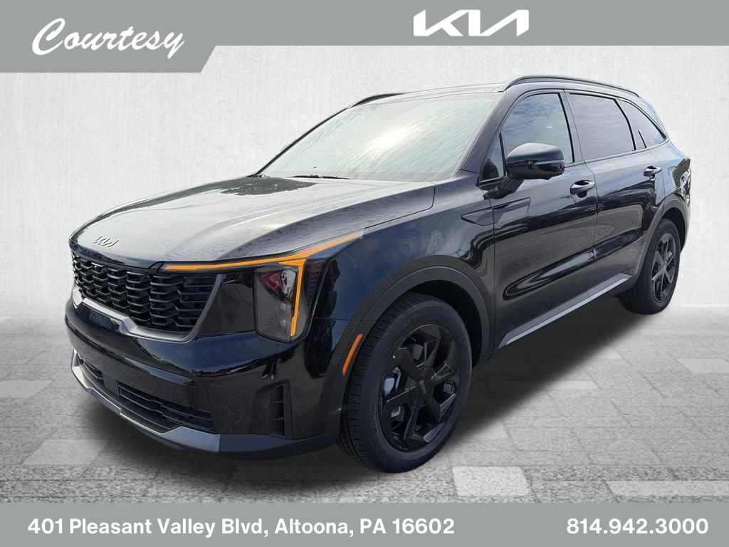 Aurora Black 2026 Kia Sorento Hybrid SUV / Crossover All-Wheel Drive 6-Speed Automatic