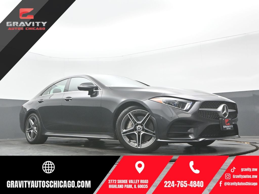 Graphite Gray Metallic 2020 Mercedes-Benz CLS Coupe All-Wheel Drive 9-Speed Automatic