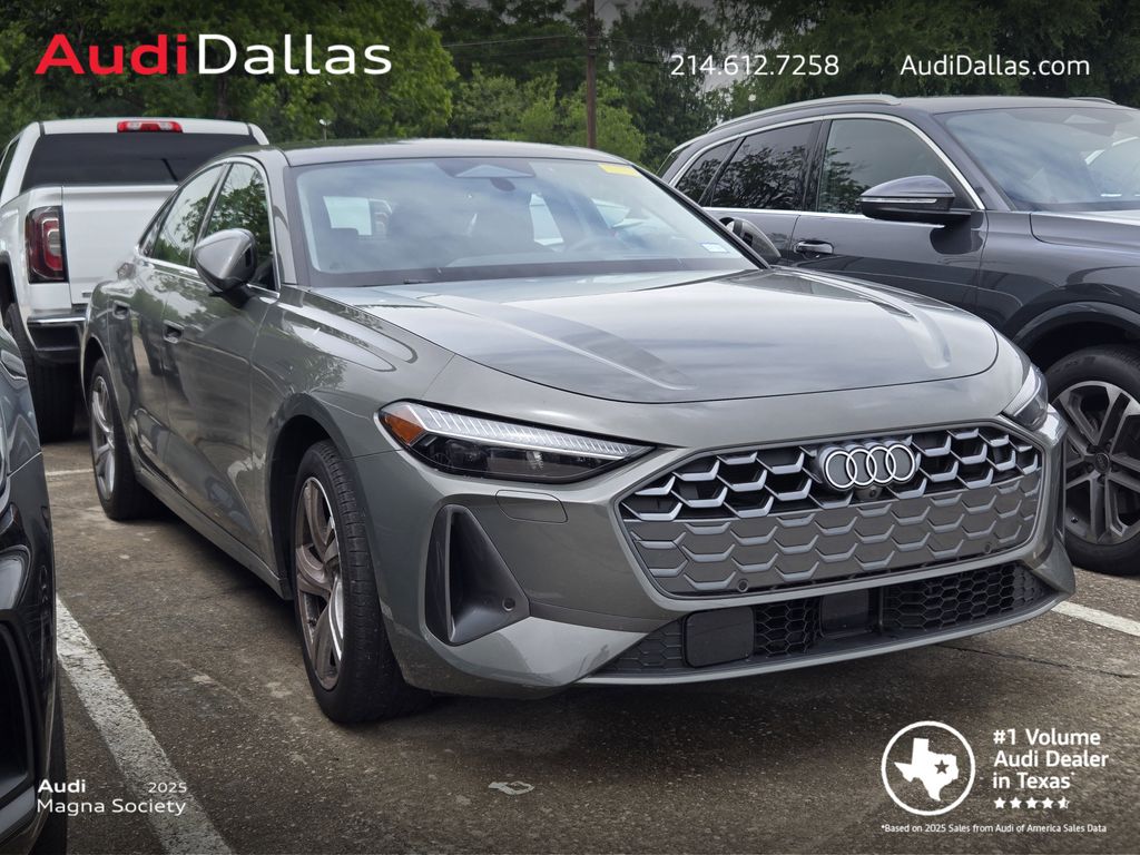 Chronos Gray Metallic 2025 Audi A5 quattro Premium Plus Sedan Sedan All-Wheel Drive 7-Speed Automatic