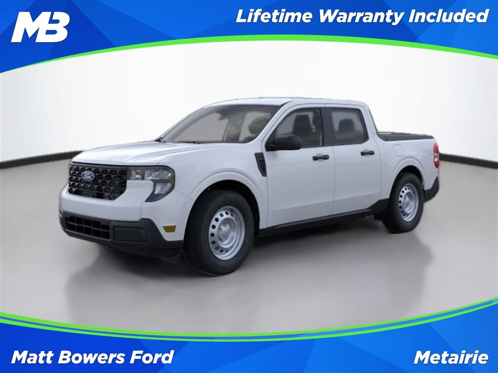 Space White Metallic 2026 Ford Maverick Pickup Truck Front-Wheel Drive Continuously Variable Transmission