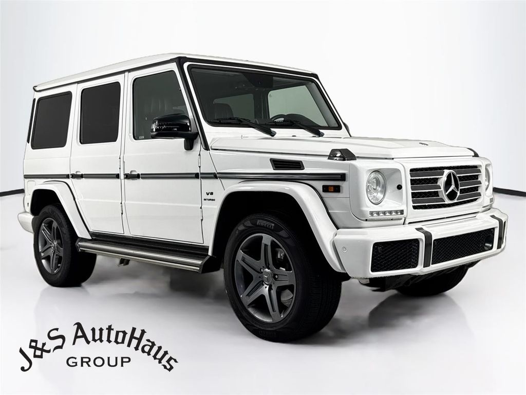 2016 Mercedes-Benz G-Class Blanco SUV/Crossover Tracción en las cuatro ruedas 7 velocidades Automática