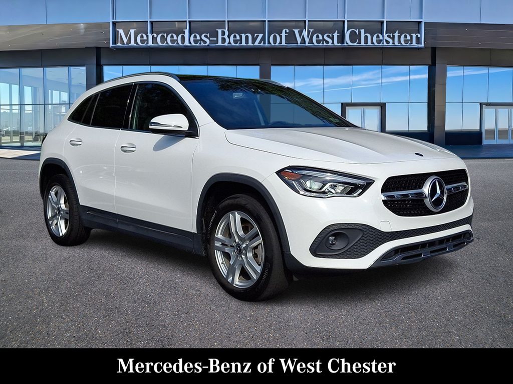 Polar White 2023 Mercedes-Benz GLA 250 4MATIC SUV / Crossover All-Wheel Drive 8-Speed Dual Clutch