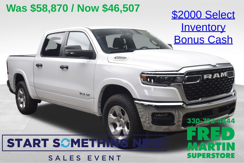 new 2026 Ram 1500 car, priced at $46,507