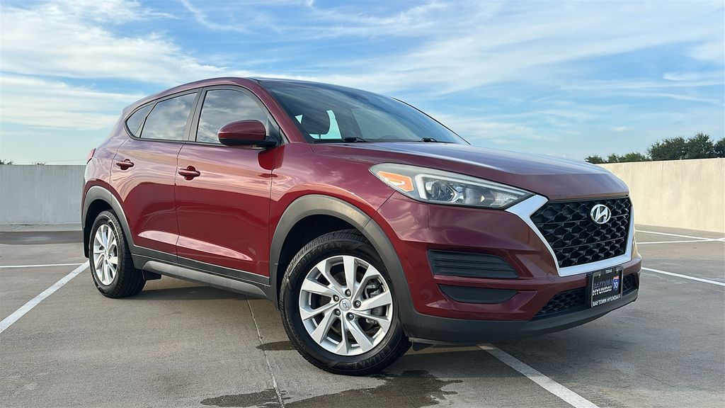 2020 Hyundai Tucson SE Red at DeMontrond Ford