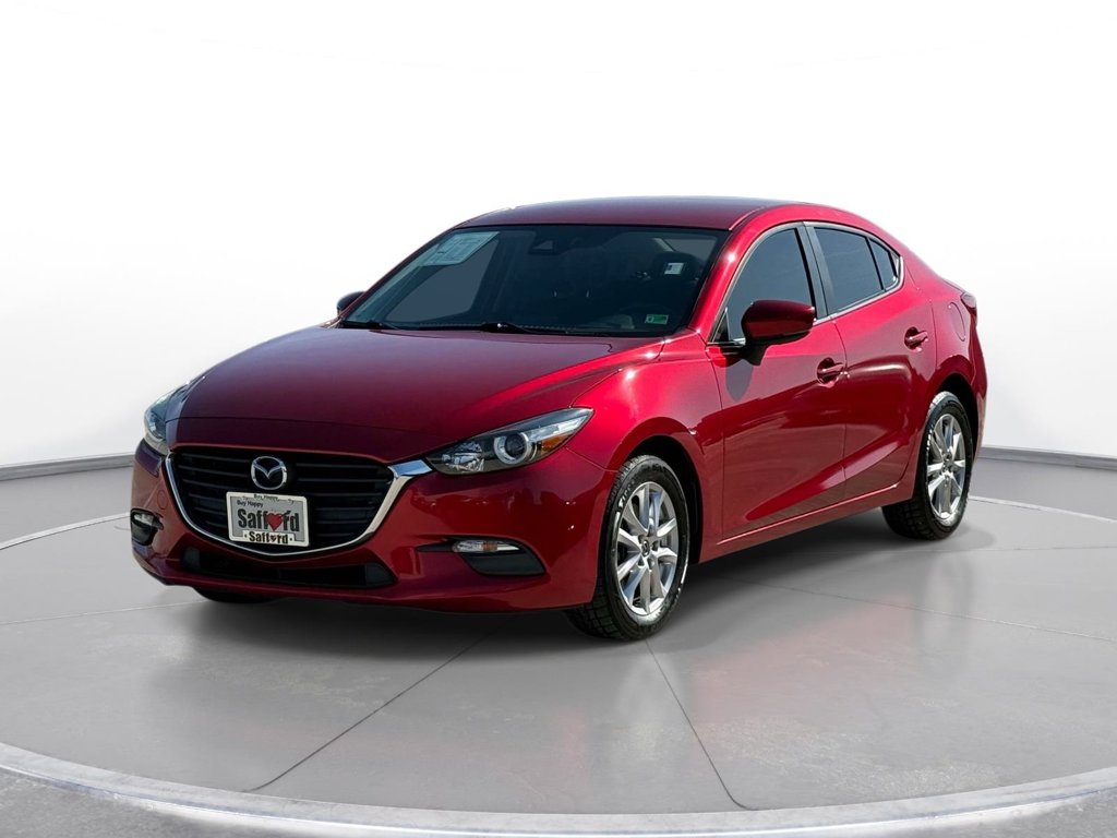 Soul Red Metallic 2018 Mazda MAZDA3 Sedan Front-Wheel Drive 6-Speed Automatic