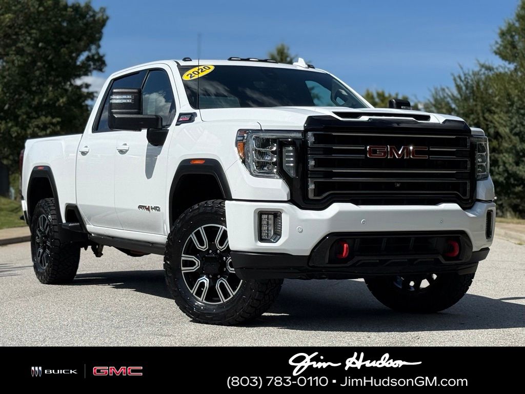 2020 GMC Sierra 2500HD AT4 Summit White - Jim Hudson Acura - Image 2