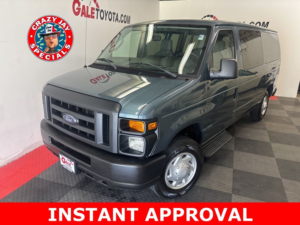 Gray (Steel Blue Metallic) 2013 Ford E-Series E-150 XL Passenger Van Van Rear-Wheel Drive 4-Speed Automatic Overdrive