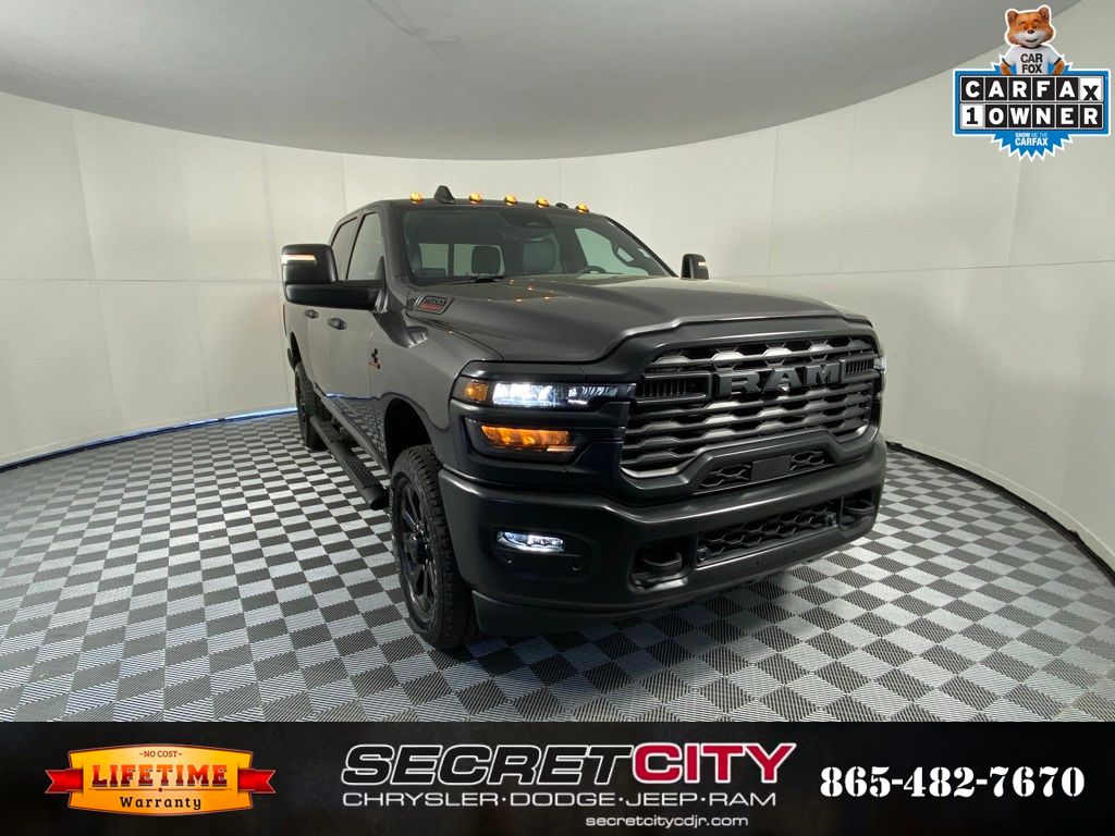 Gray (Granite Crystal Metallic Clearcoat) 2025 RAM 2500 Tradesman Crew Cab 4WD Pickup Truck Four-Wheel Drive 8-Speed Automatic