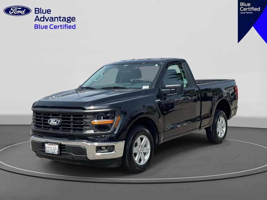 Agate Black Metallic 2025 Ford F-150 XL Regular Cab RWD Pickup Truck 4X2 Automatic