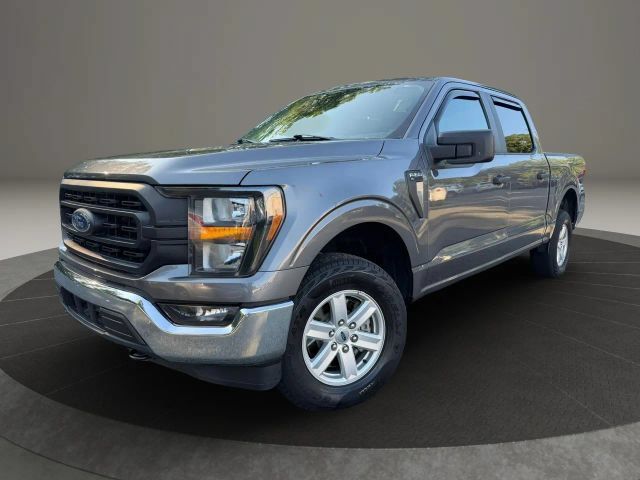 Gray Metallic 2023 Ford F-150 Pickup Truck Four-Wheel Drive Automatic