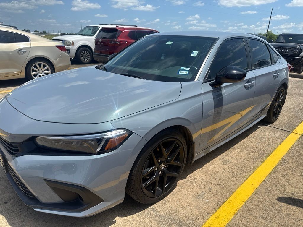 2024 Honda Civic Sport Gray at AutoSavvy Houston Northwest