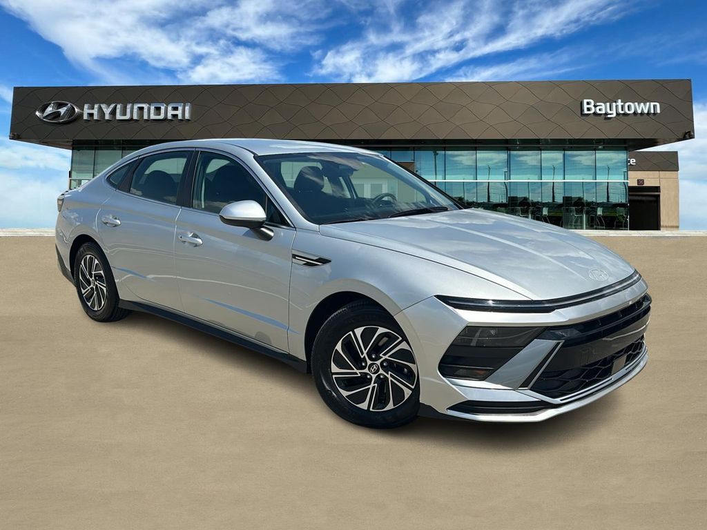 2026 Hyundai Sonata Hybrid Blue Silver at DeMontrond Gulf Freeway