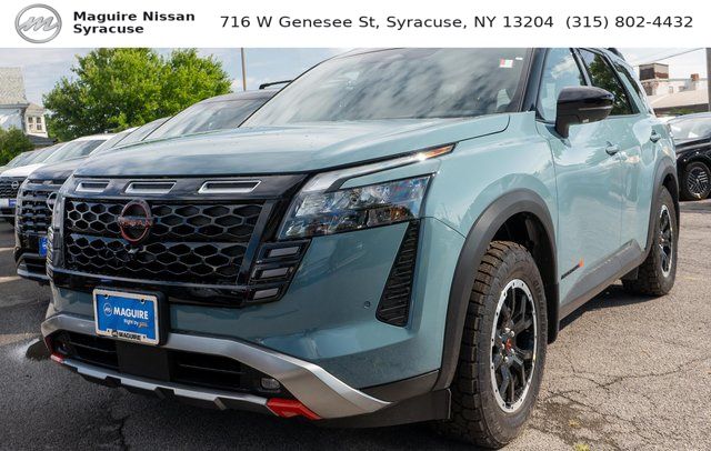 2026 Nissan Pathfinder Rock Creek Green at South Hills Kia