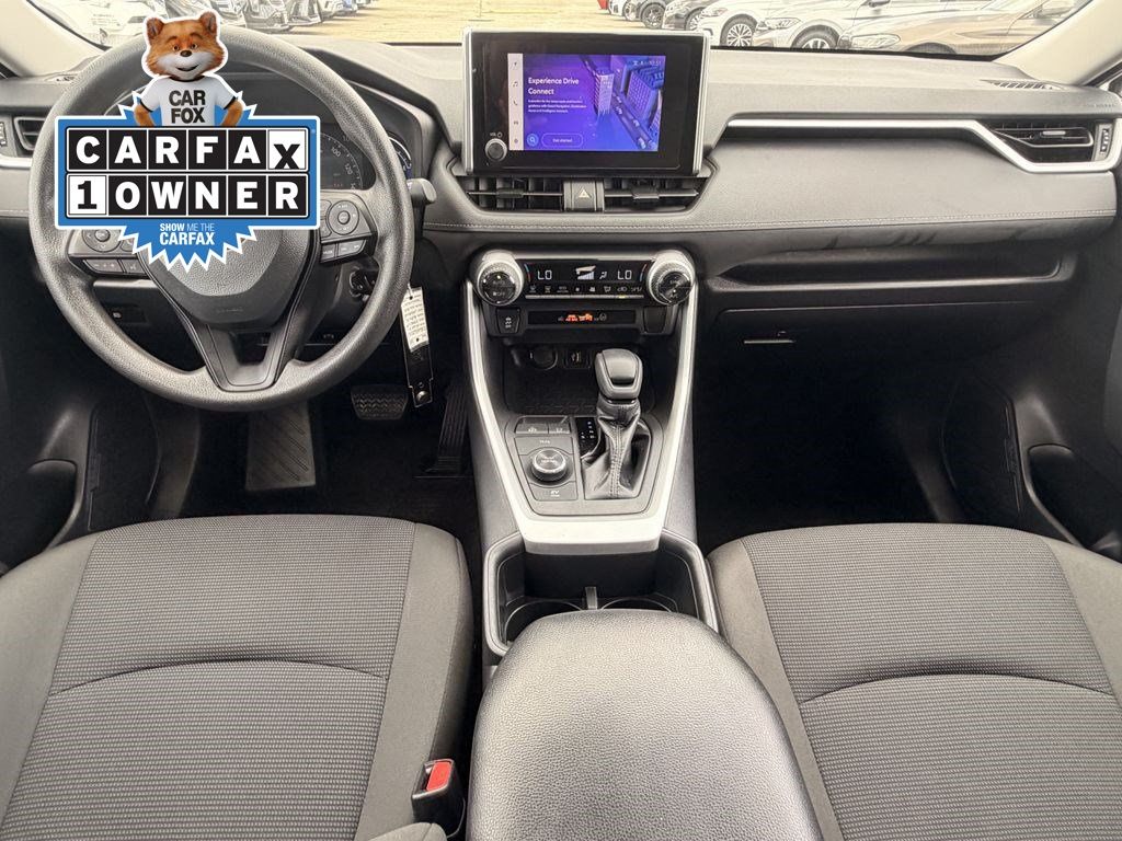 2024 Toyota RAV4 Hybrid LE White at Classic Elite Chevrolet Sugar Land