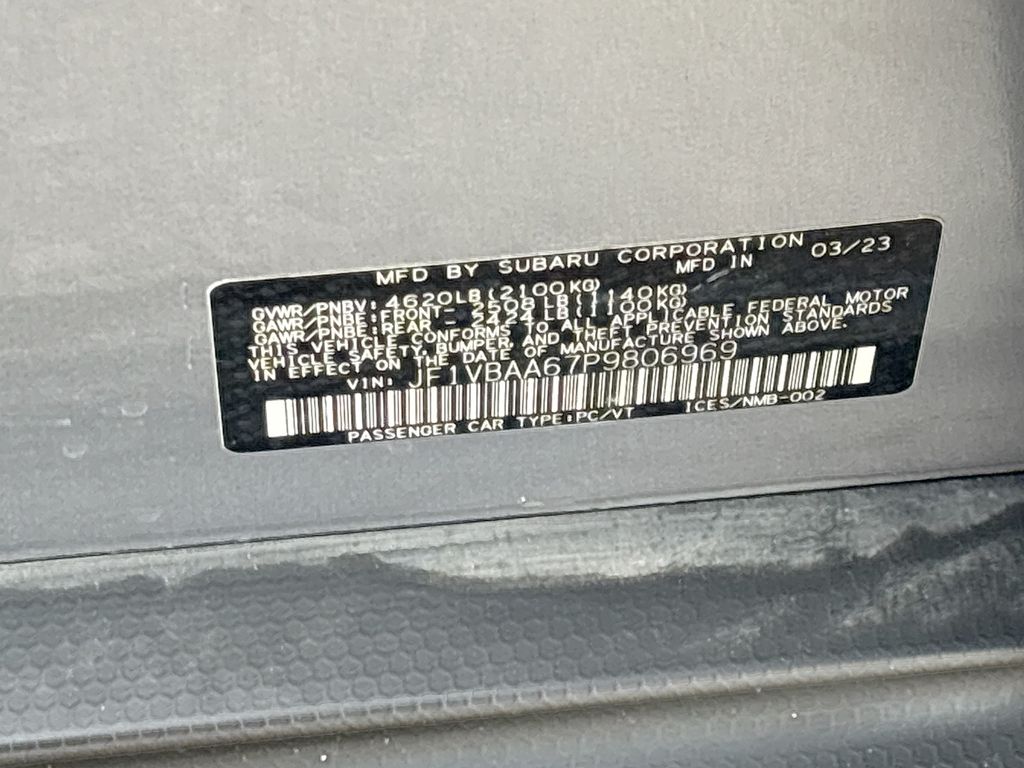 Used 2023 Silver Subaru Base image 29