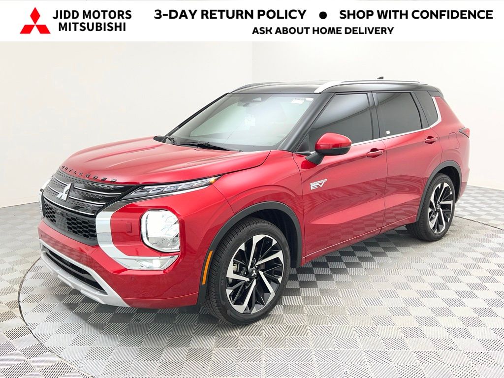 Red 2023 Mitsubishi Outlander Hybrid Plug-in SEL S-AWC SUV / Crossover All-Wheel Drive 1-Speed Automatic