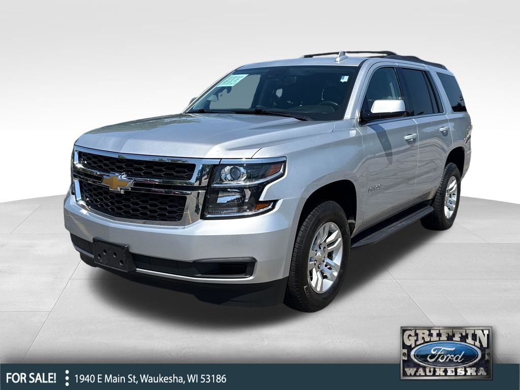 Silver Ice Metallic 2020 Chevrolet Tahoe SUV / Crossover Four-Wheel Drive 6-Speed Automatic Overdrive
