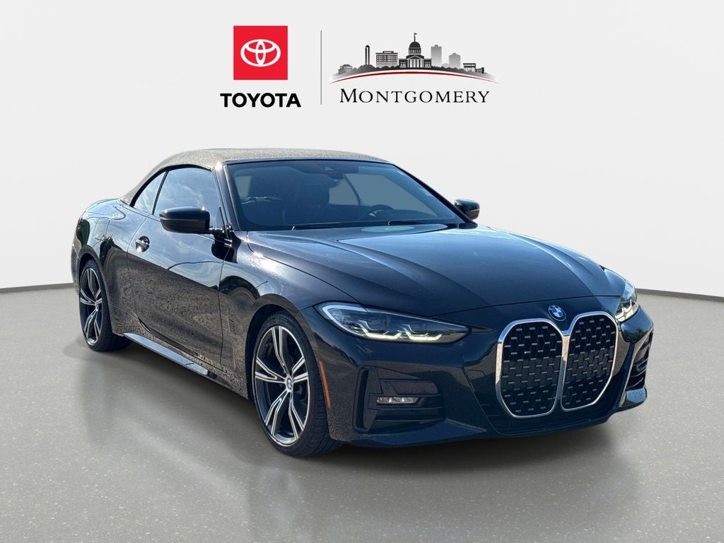 Black Sapphire Metallic 2023 BMW 4 Series 430i Convertible RWD Convertible Rear-Wheel Drive 8-Speed Automatic