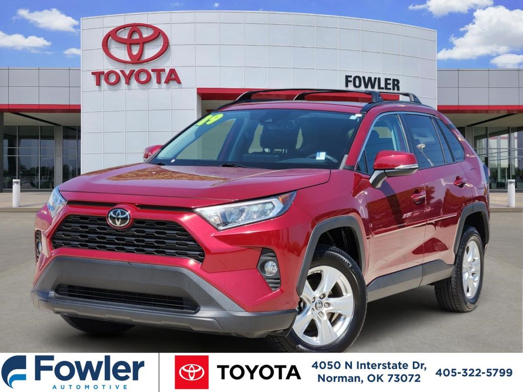 Pearl 2019 Toyota RAV4 SUV / Crossover All-Wheel Drive 8-Speed Automatic