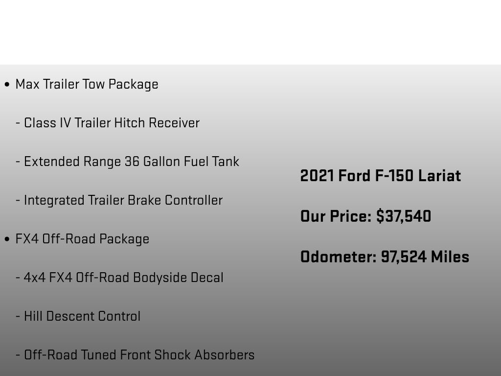 2021 Ford F-150 Lariat - 5