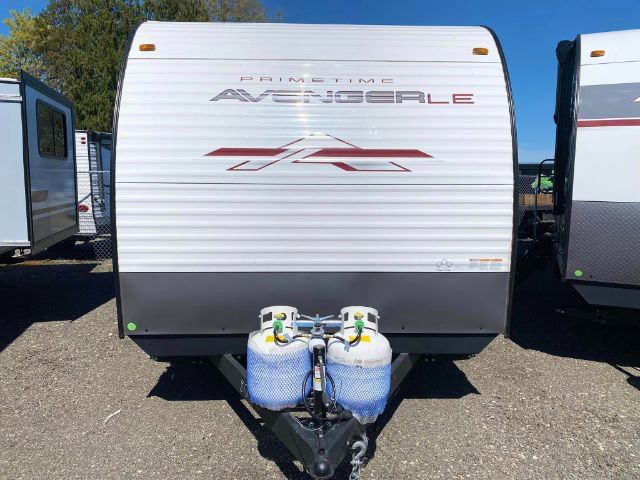 2024 Red / White Prime Time Avenger 22MKLE Travel Trailer