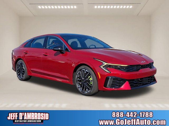 Runway Red 2026 Kia K5 Sedan Front-Wheel Drive 8-Speed Dual Clutch