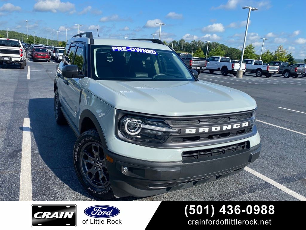 Cactus Gray 2021 Ford Bronco Sport SUV / Crossover All-Wheel Drive 8-Speed Automatic