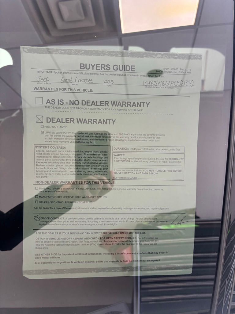 Used 2023 Jeep Grand Cherokee SUV