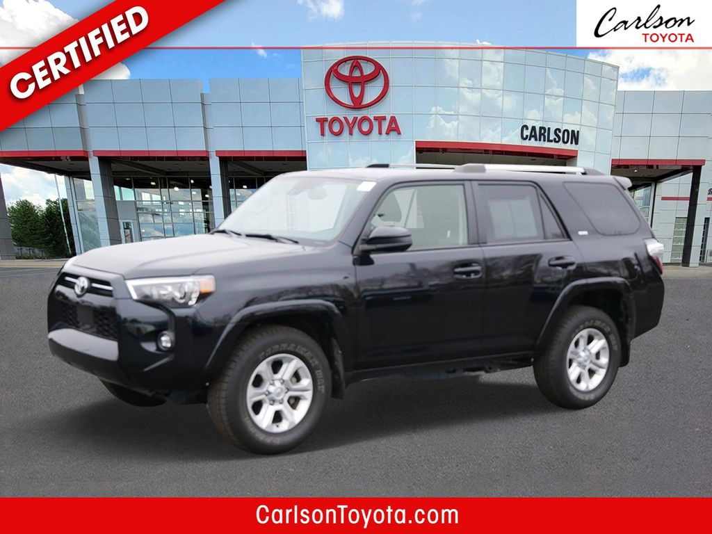 Midnight Black Metallic 2024 Toyota 4Runner SR5 RWD SUV / Crossover 4X2 5-Speed Automatic