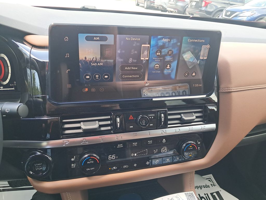 2026 Nissan Pathfinder Platinum Red at John Sisson Motors