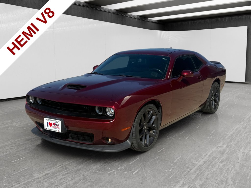 Octane Red Pearlcoat 2020 Dodge Challenger Coupe Rear-Wheel Drive 8-Speed Automatic