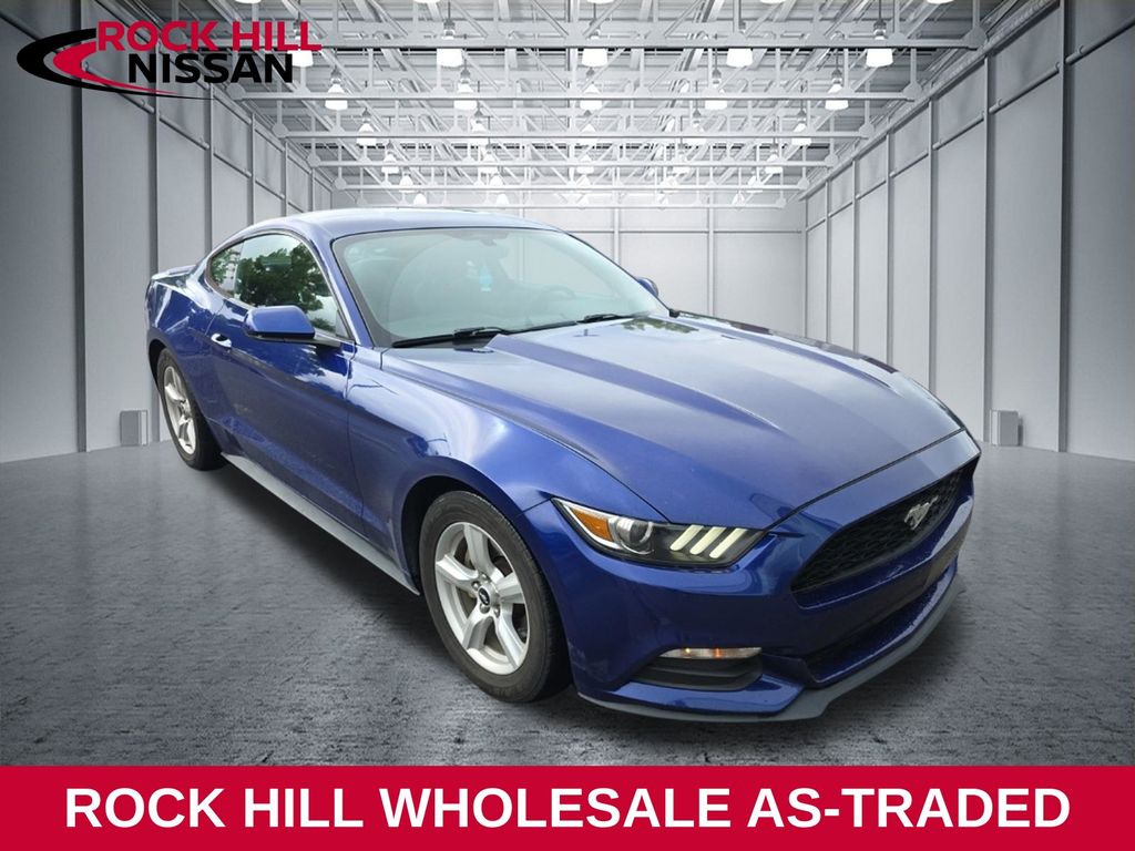 Deep Impact Blue Metallic 2016 Ford Mustang Coupe Rear-Wheel Drive 6-Speed Automatic