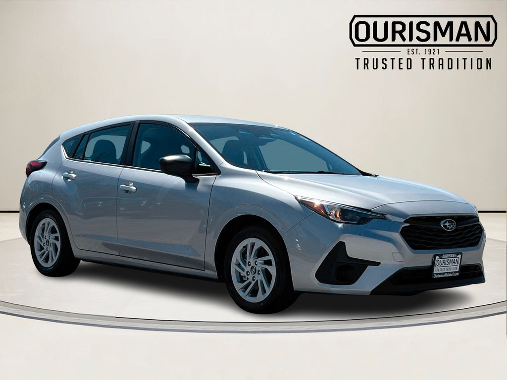 Ice Silver Metallic 2025 Subaru Impreza Sedan Continuously Variable Transmission